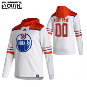 Edmonton Oilers Custom 2020-21 Reverse Retro Hoodie Sawyer - Kinderen